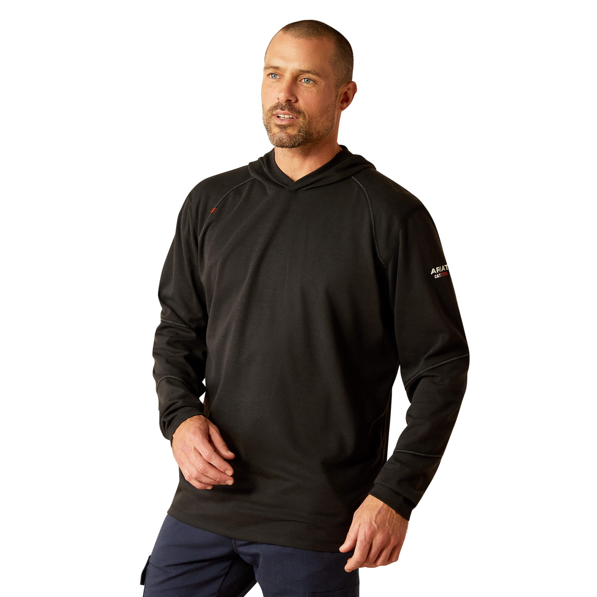 Ariat FR Primo Black Hooded T-Shirt from GME Supply